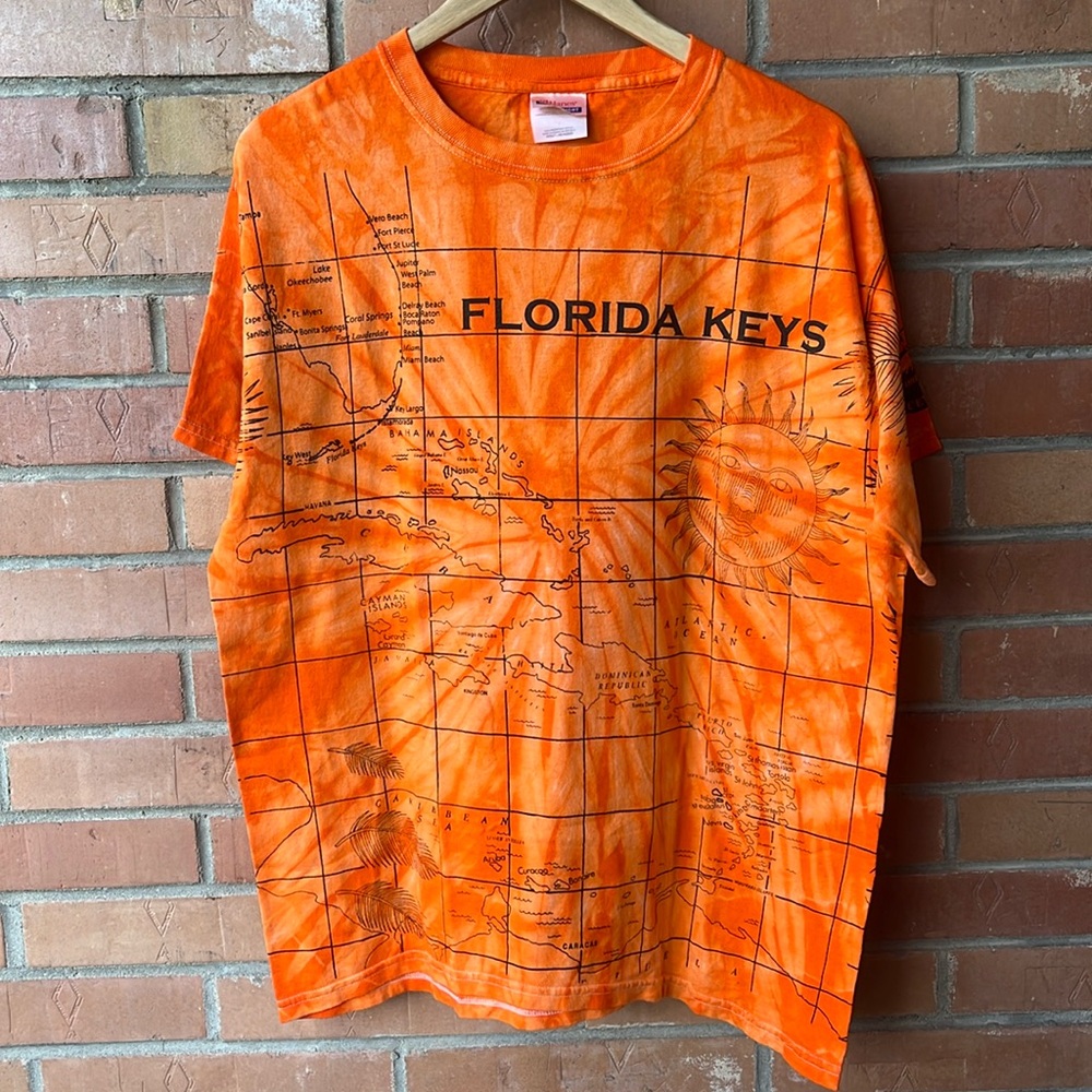 Vintage Florida Keys T-Shirt / Large / AOP / 90s